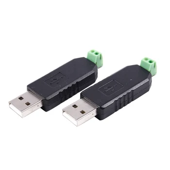 2x PC USB RS485 RS-485 liidese Serial converter-adapter-ühilduva + PLC