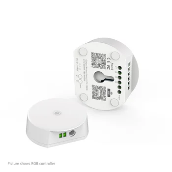 Wifi+Bluetooth UFO LED Kontroller Ajastus tegevusüksus Kontrolli Muusika Mode Töö Alexa Google DC12-48V LED Valgus