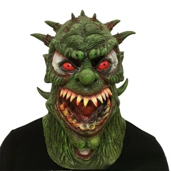Halloween Jube Paha Koletis Lateksist Mask Cosplay Pool Õudus Peakatted Monster Loomade Mask