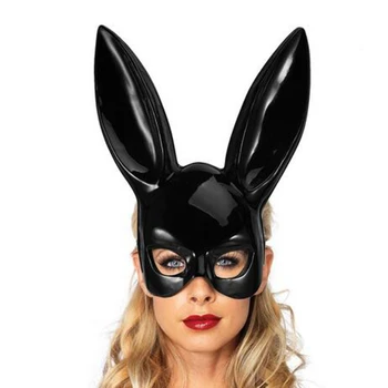 Halloween Naiste Sexy Bunny Mask Partei Asjade Cosplay Rekvisiitide Täiskasvanute Pool Nägu Küüliku Kõrvad Maskid Baar, Ööklubi Tarvikud Kingitus