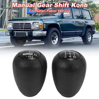 Käsitsi Auto Gear Shift Knob Gaiter Käigukangi Nupp jaoks Nissan Safari Patrol Y60 GQ