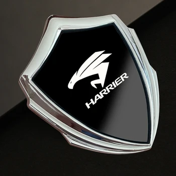 auto accessory 3D metall accsesories auto kleepsud Toyota harrier