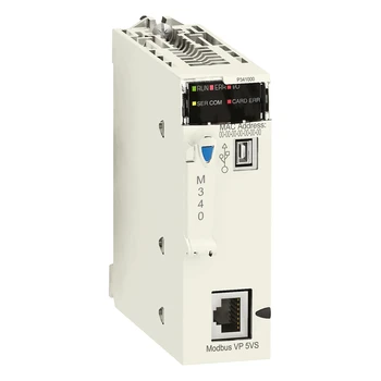 Schneider Electric BMXP342020 protsessor moodul M340, max 1024 diskreetne ja 256 analoog I/O, Modbus, Ethernet