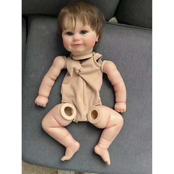 19inch Uuestisündinud Nukk Komplektid Sweet Baby Maddie Kokkupanemata DIY Tühi Nukk Osad keha ja silmad Bebe Uuestisündinud Komplekt, sama nagu fotod