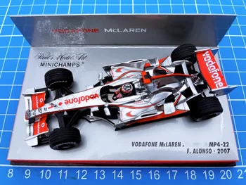 Minichamps 1:43 F1 MP4-22 2007 Fernando Alonso (McLaren Väljaanne Simulatsiooni Limited Edition Vaik Metallist Staatiline Auto Mudel Mänguasi Kingitus