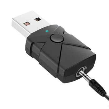 5 in 1 USB-Saatja-Vastuvõtja V5.2 Juhtmevaba Adapter USB helikaart