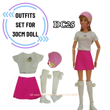 Mood Varustus Set DC25 jaoks 30cm BJD Nukk 1/6 Barbie Blyth MH CD FR SD Kurhn Riided Tarvikud Tüdruk Teeselda, et Mängida Mängu Mänguasja
