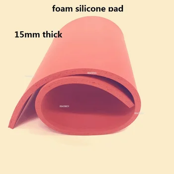 15mm paksus paisuv vaht silikoon padi vahutamine Potholder silikageel kummilateks vaht leht räni vaht pardal