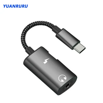 C-tüüpi Adapter USB-C-3,5 mm Jack Audio Laadija Splitter Kõrvaklappide Pistik Adapter Huawei Mate 40 Pro Xiaomi Samsung