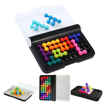 3D Rant Puzzle Loogilist Mõtlemist ehitusplokid 120 Probleeme Luure Mängud Focus Reisi Mängu Montessori Mänguasjad, Lapsed Kingitus