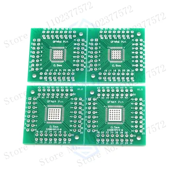 5tk QFN 56 64 SMD Pööra DIP Adapter PCB Pardal Converter Plaat 0.5/0.8 mm