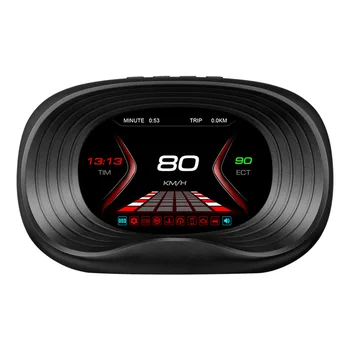 Auto OBD2 GPS Head-Up Display Auto Elektroonika HUD Projektori Ekraan Digitaalne Auto Spidomeeter Tarvikud 90% Auto