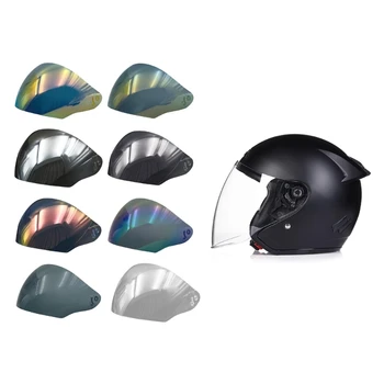 Mootorratta HelmetGlass Asendamine Mootorratas Poole HelmetVisor jaoks LS2OF508 HelmetSheild Objektiivi Visiir MotoAccessories 40GF