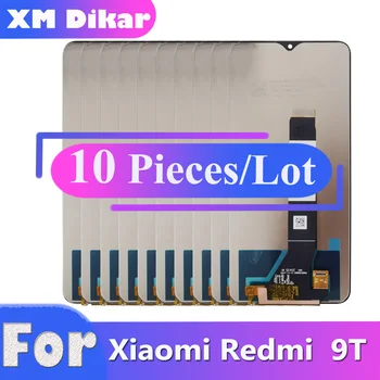 10 TK LCD Xiaomi Redmi 9T Puutetundlik LCD Ekraan Digitizer Täis Assamblee Asendamine Varuosade Vahendid